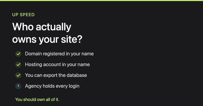 Who owns your website, and how to check